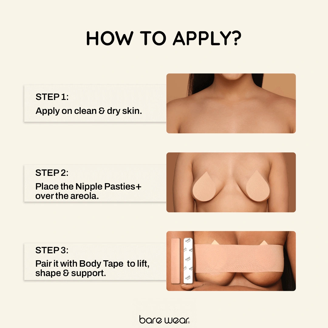 Nipple Pasties+ (10 Pairs)