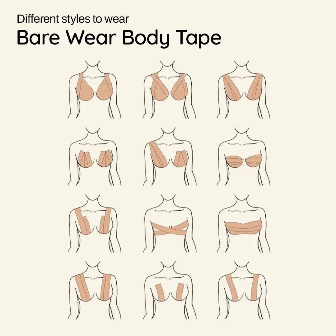 Bare Wear Body Tape ( 5m 7.5 cm )