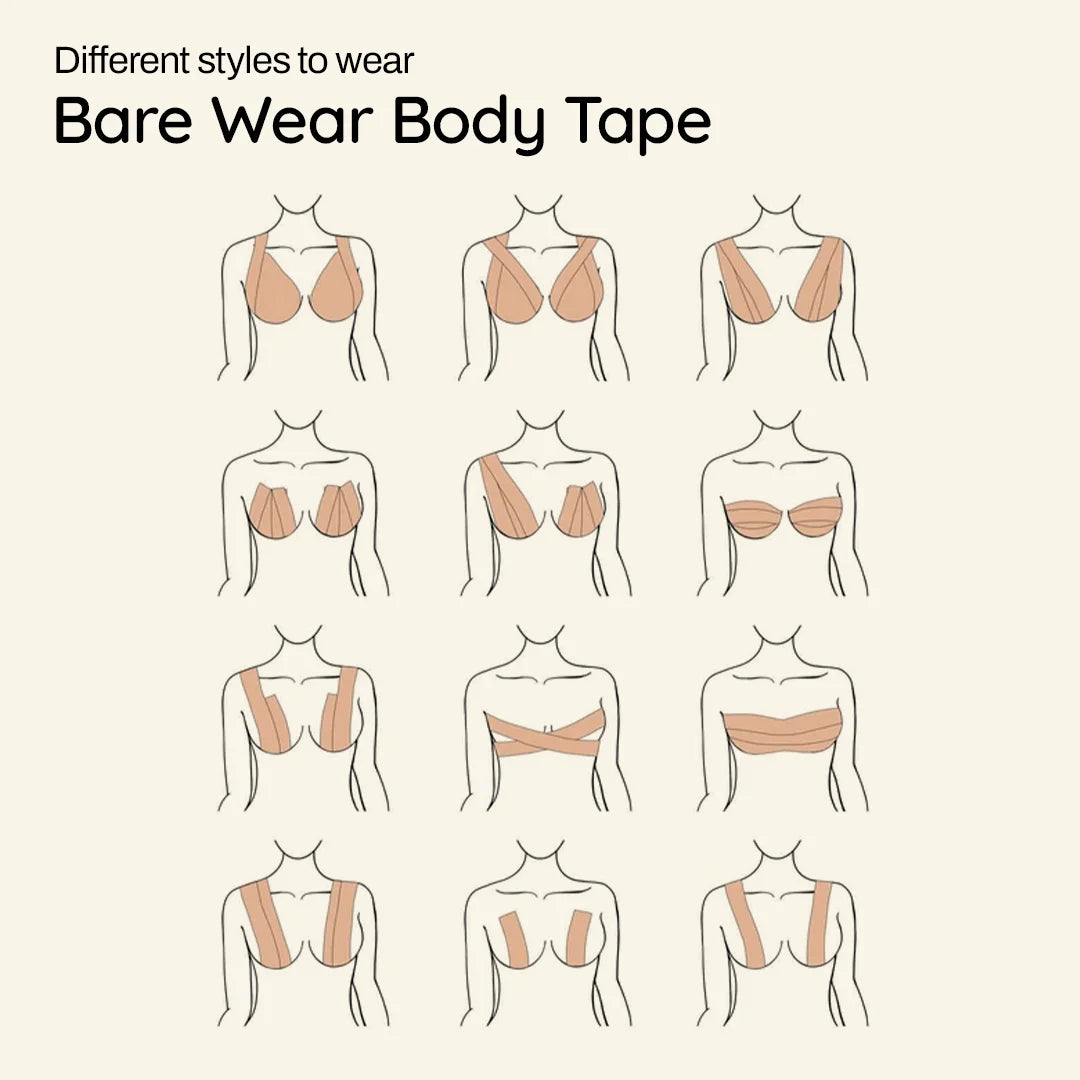 Bare Wear Body Tape+ (4m 10 cm)