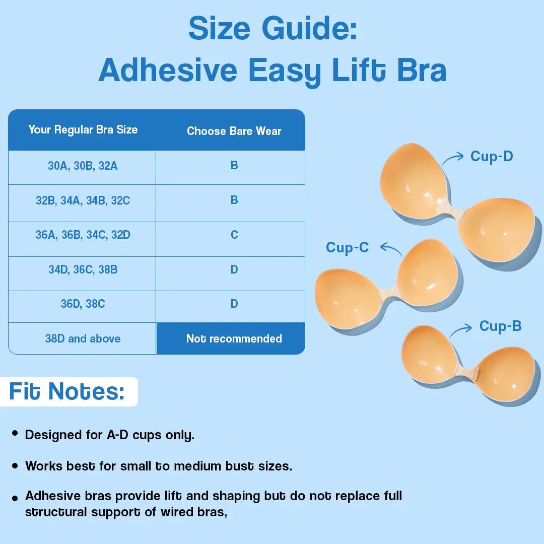 Adhesive Easy Lift Bra