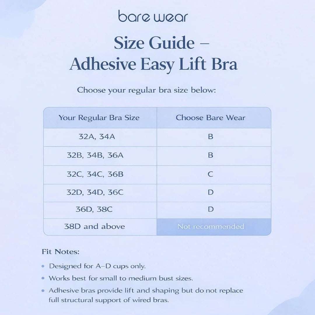 Adhesive Easy Lift Bra