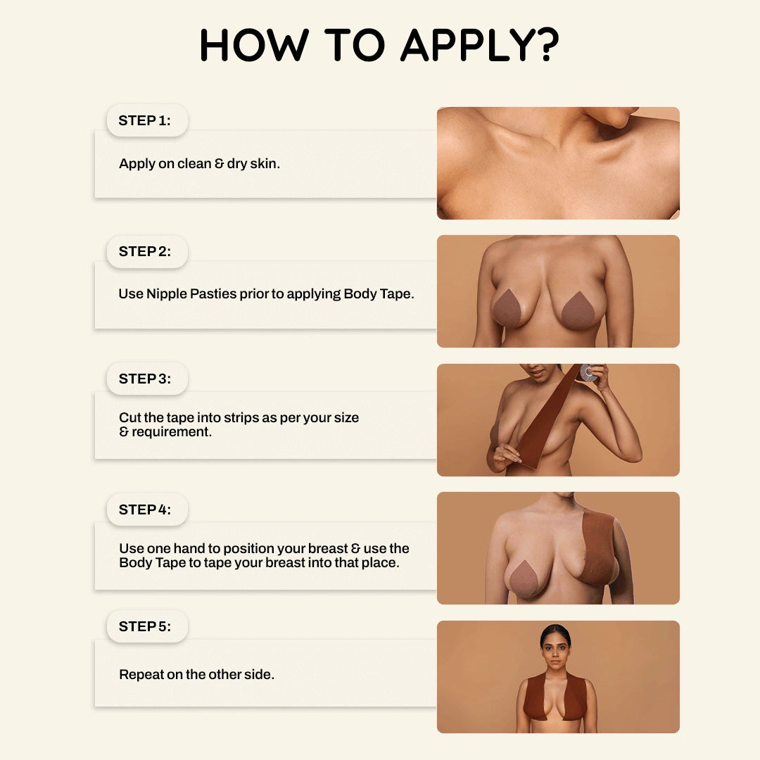 Body Tape & Nipple Pasties