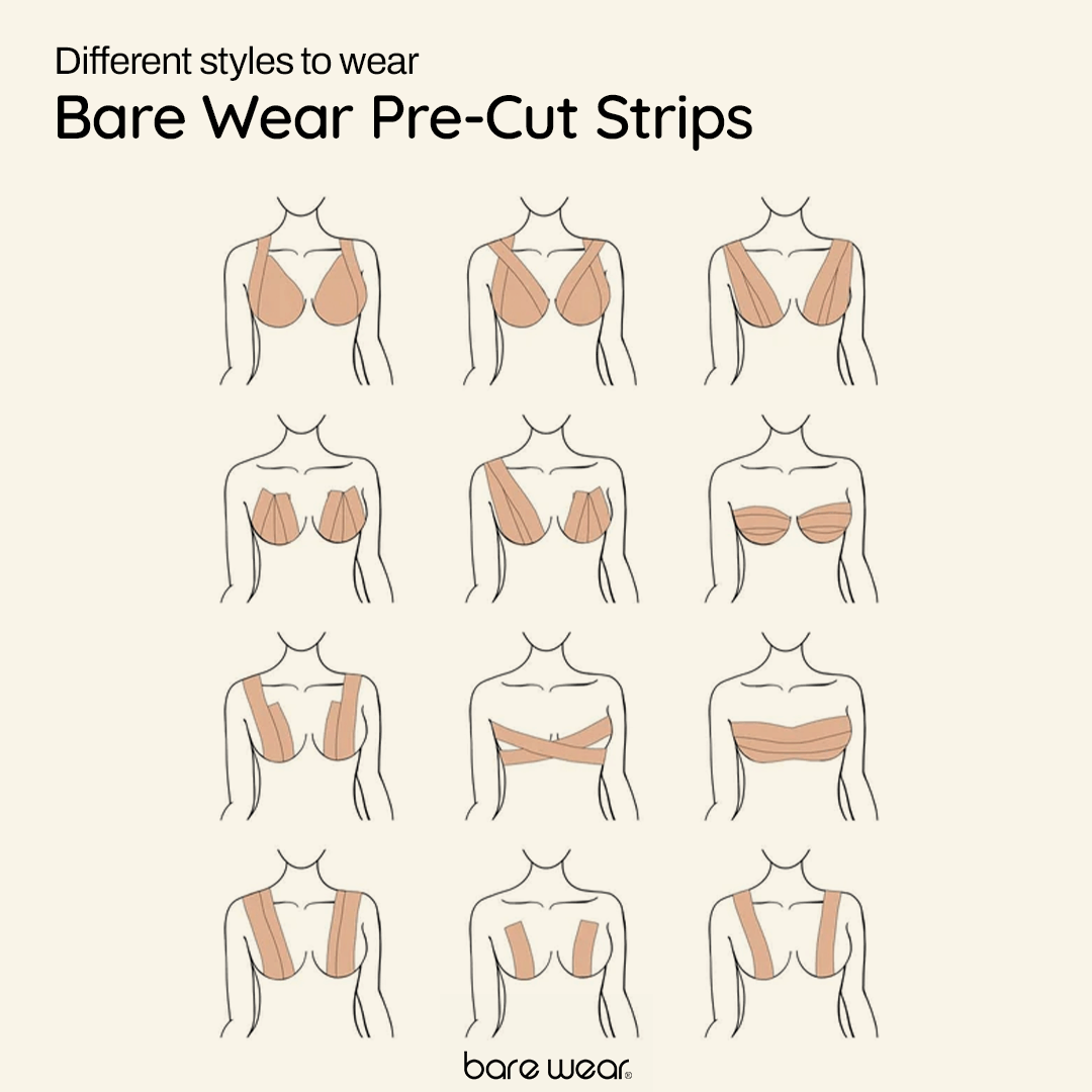 Body Tape Pre-Cut Strips