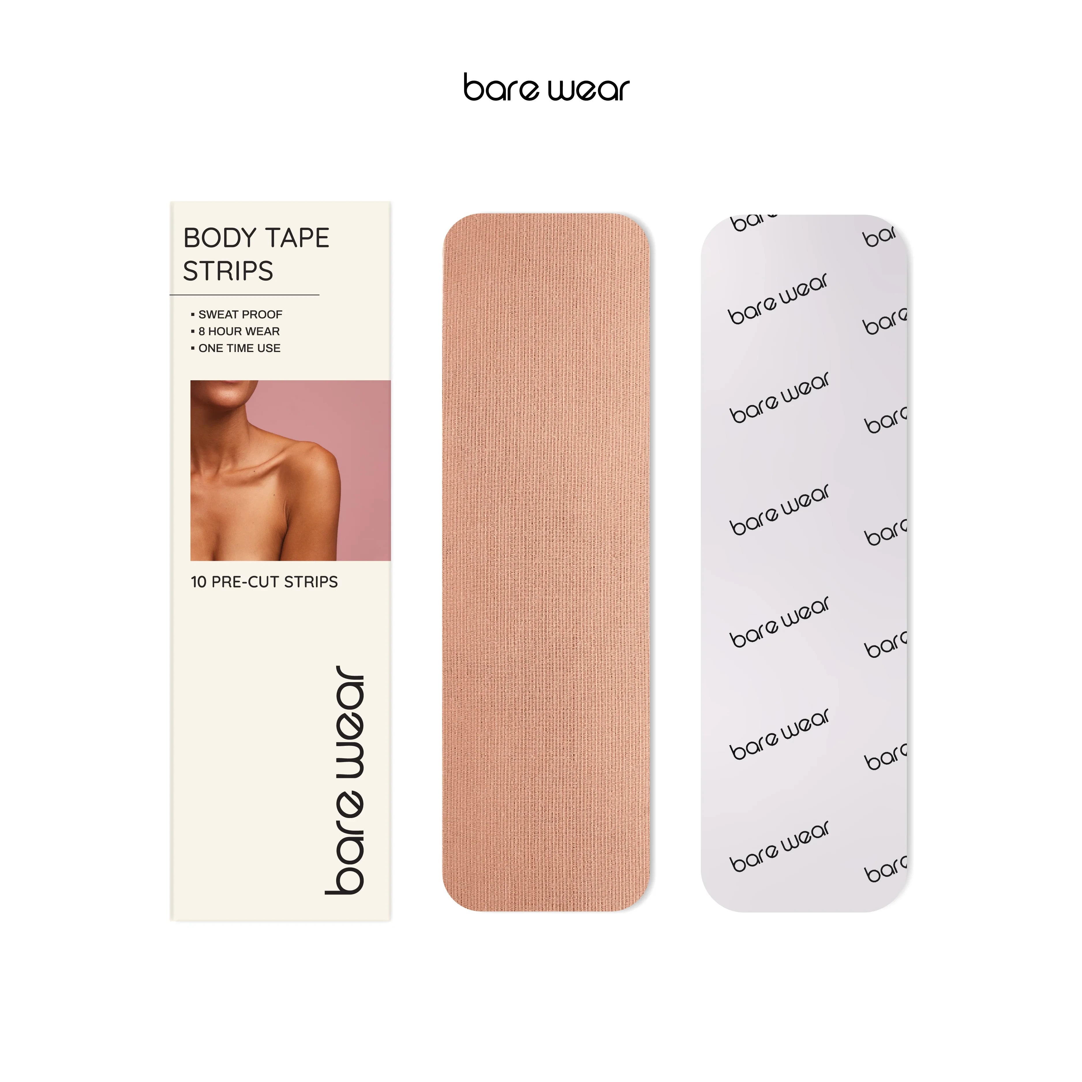 Pre-Cut Body Tape + Adhesive Nipple Pasties