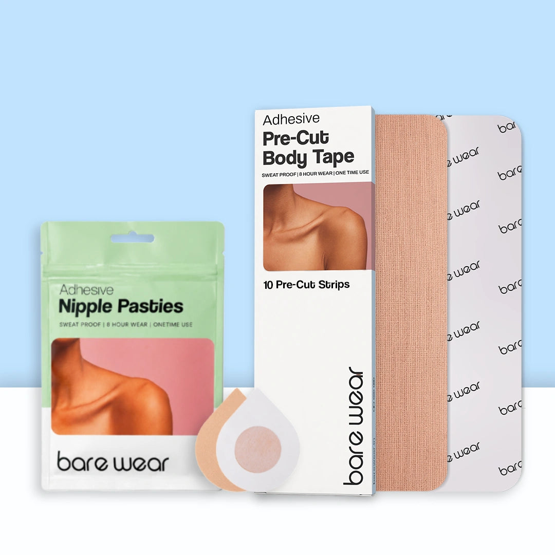 Pre-Cut Body Tape & Adhesive Nipple Pasties