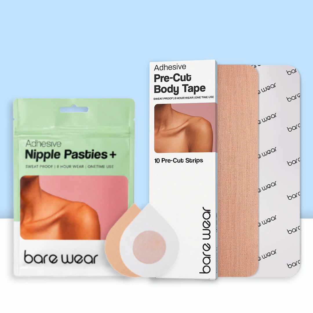 Pre-Cut Body Tape & Adhesive Nipple Pasties