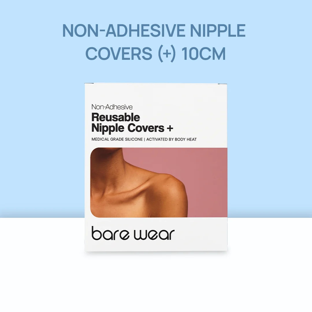 Non-Adhesive Reusable Nipple Covers + (10 cm)